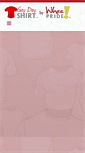 Mobile Screenshot of gaydayshirt.com